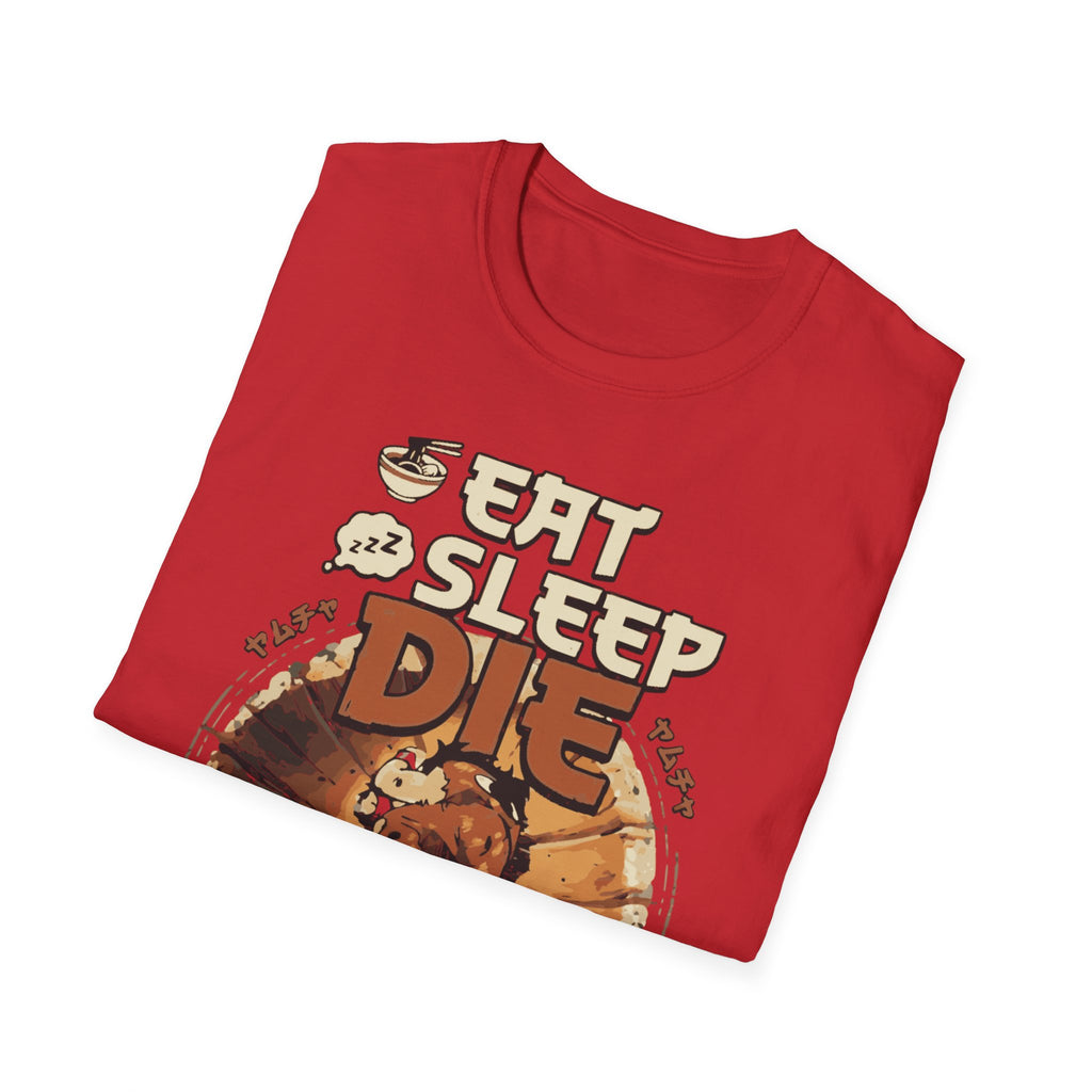 Eat Sleep Die Repeat – Anime Meme Gamer T-Shirt