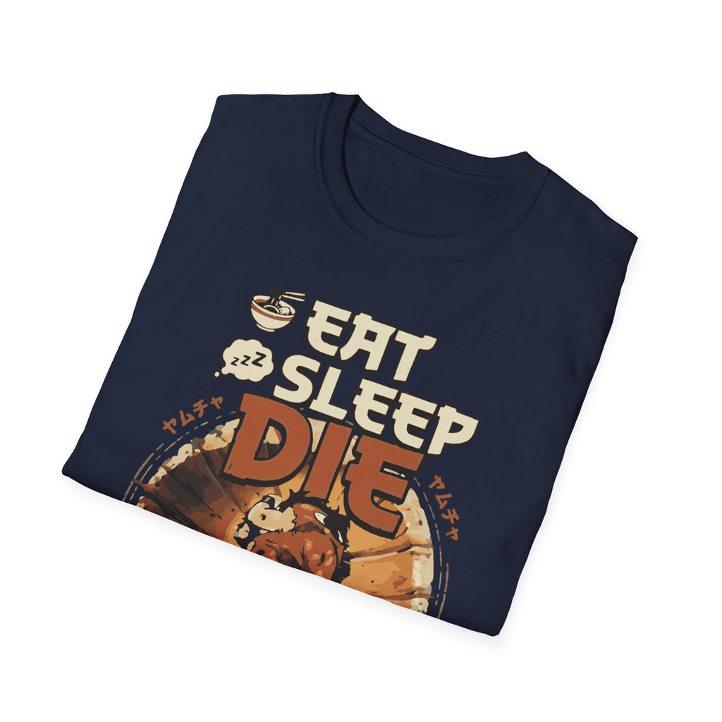 Eat Sleep Die Repeat – Anime Meme Gamer T-Shirt