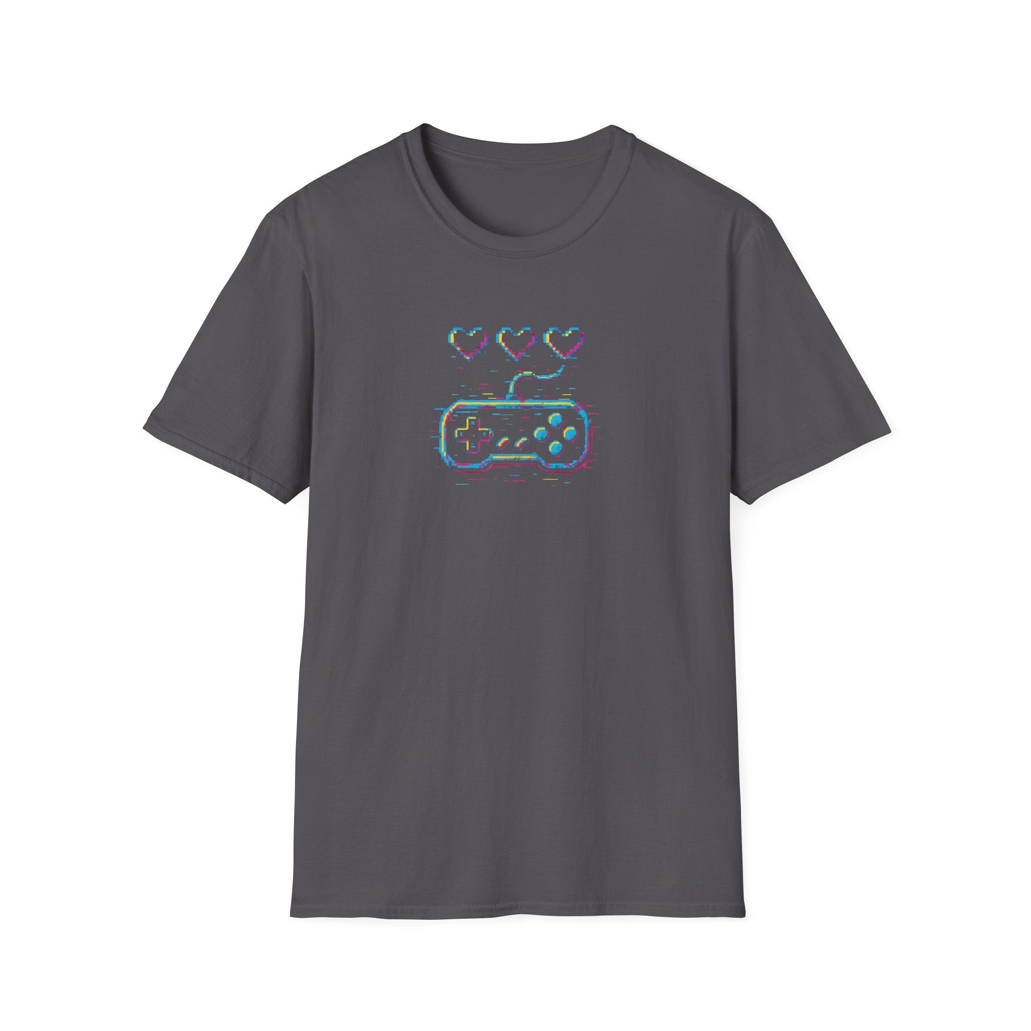 Three Hearts Gaming Controller T-Shirt