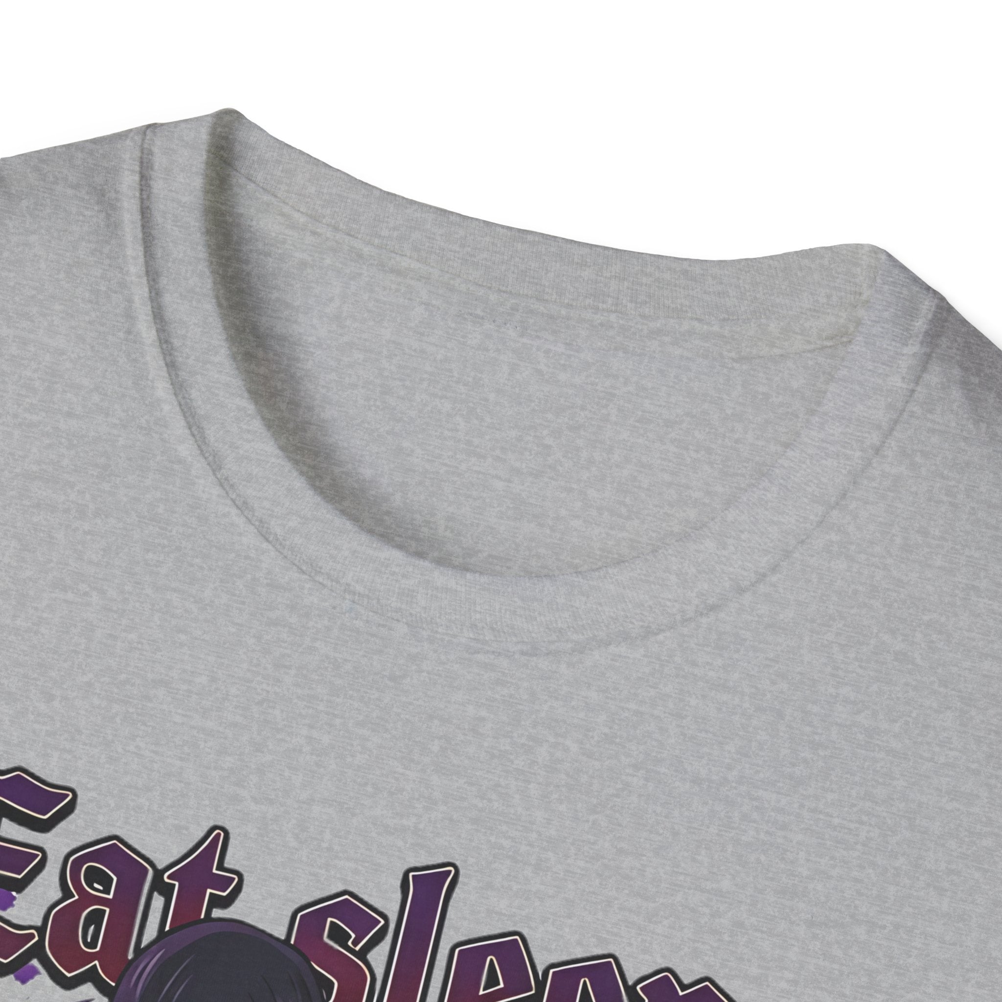 Eat Sleep, Get Purpled, Don’t Repeat – Anime Meme T-Shirt