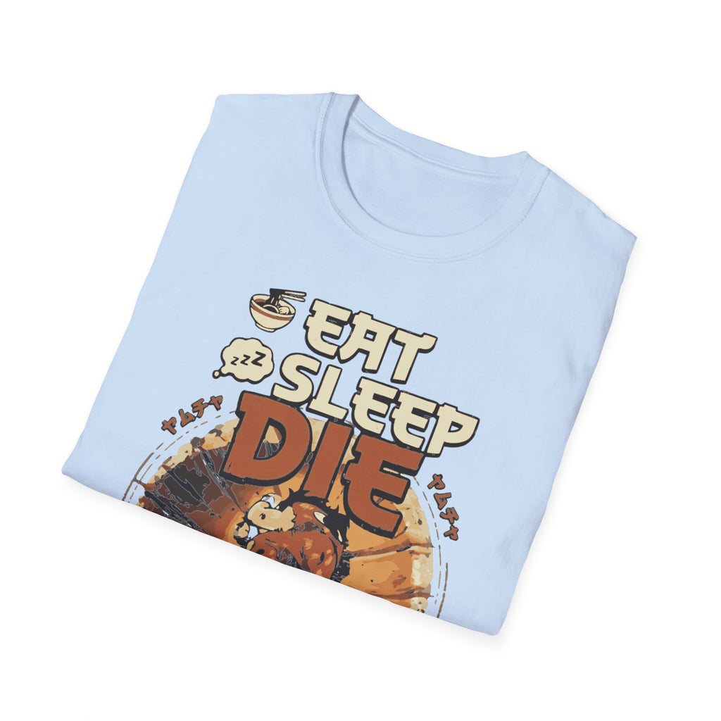 Eat Sleep Die Repeat – Anime Meme Gamer T-Shirt
