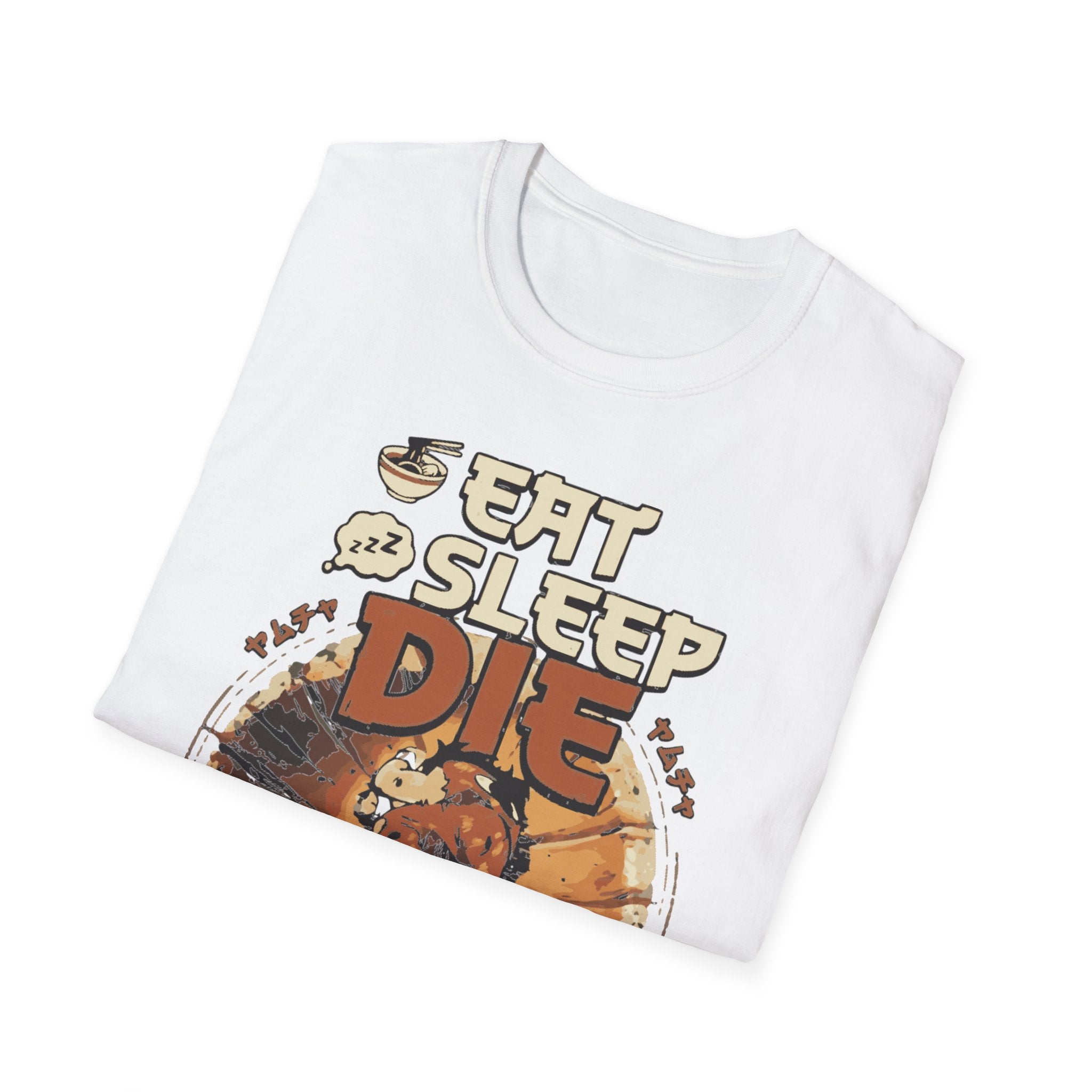 Eat Sleep Die Repeat – Anime Meme Gamer T-Shirt