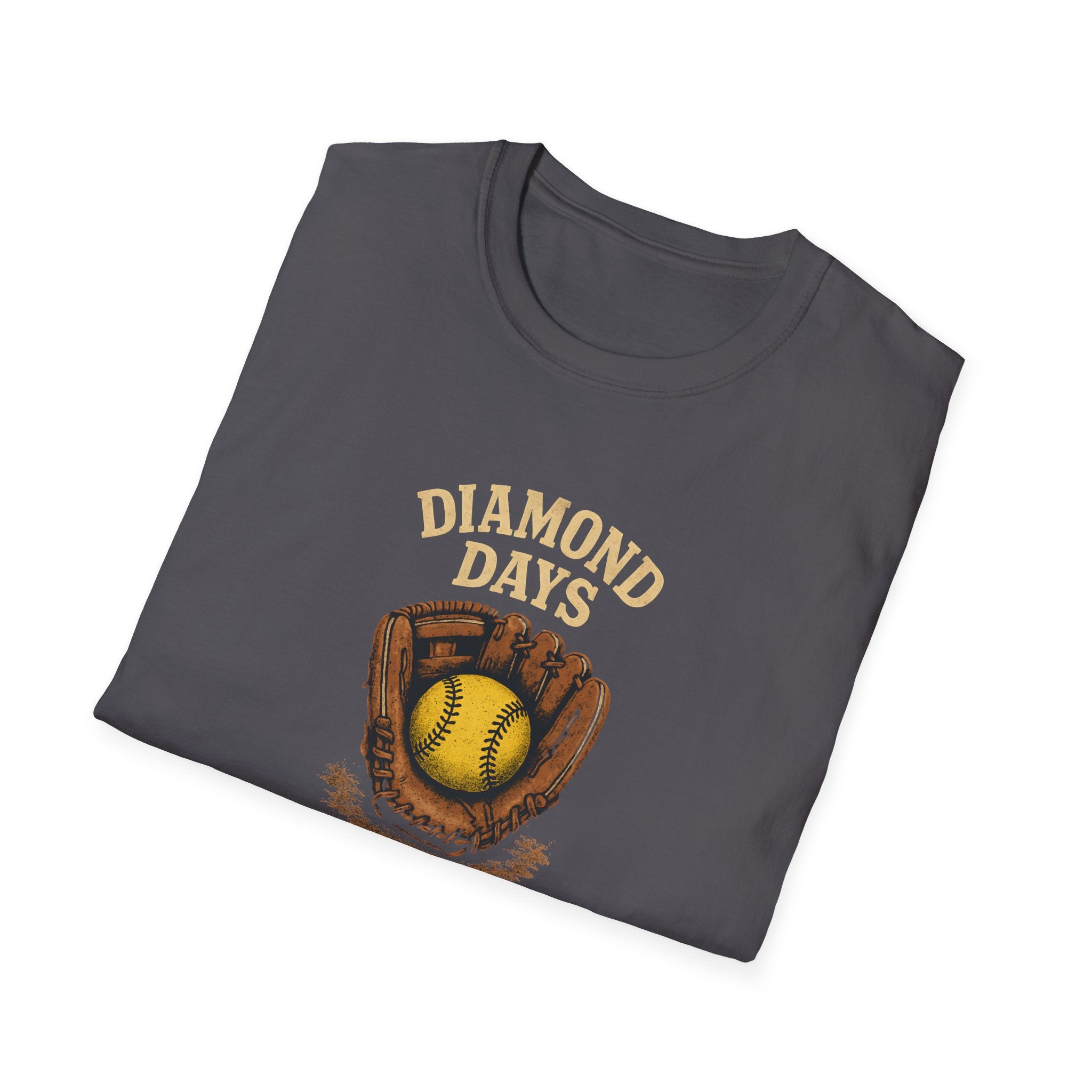 Baseball Glove with Ball T-Shirt