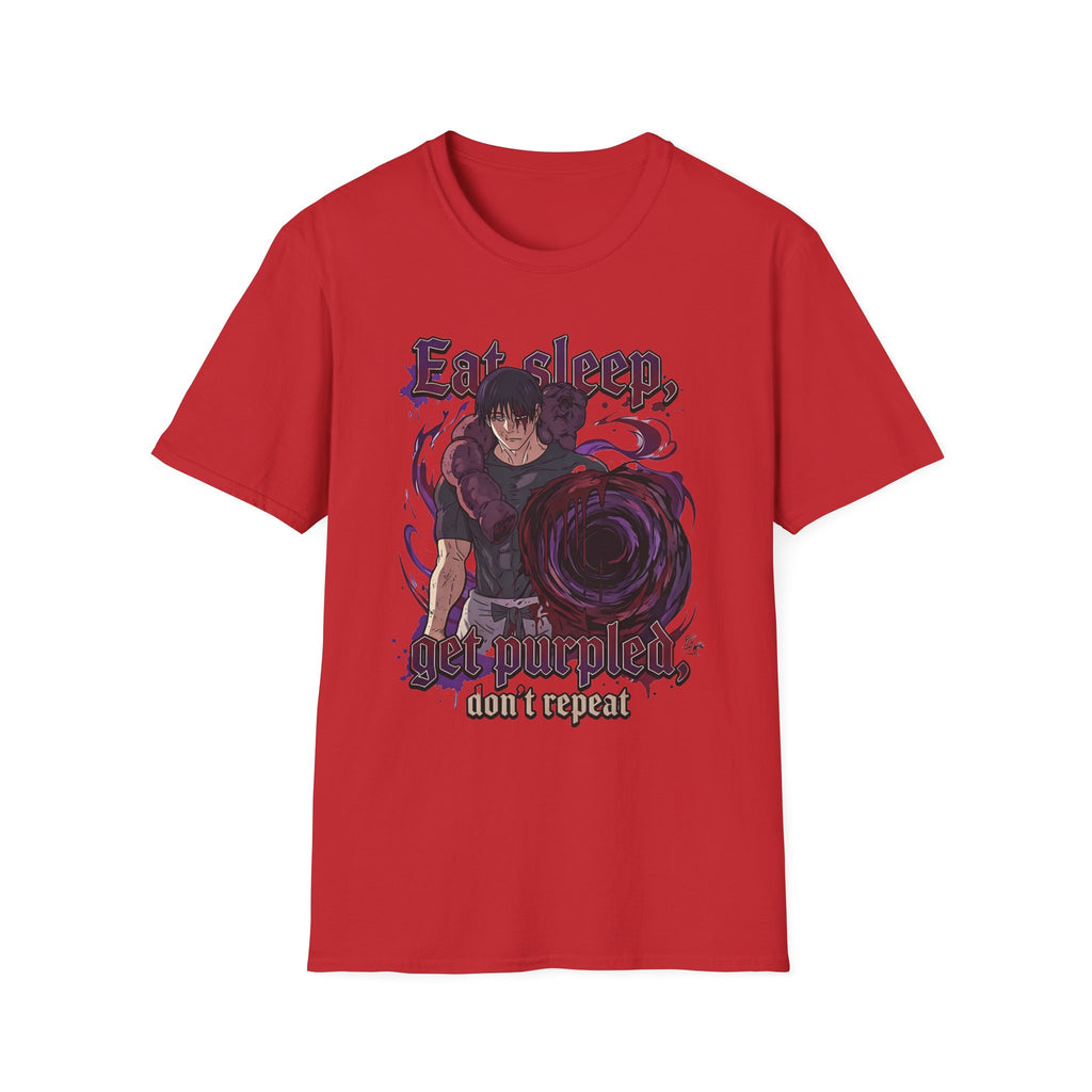 Eat Sleep, Get Purpled, Don’t Repeat – Anime Meme T-Shirt