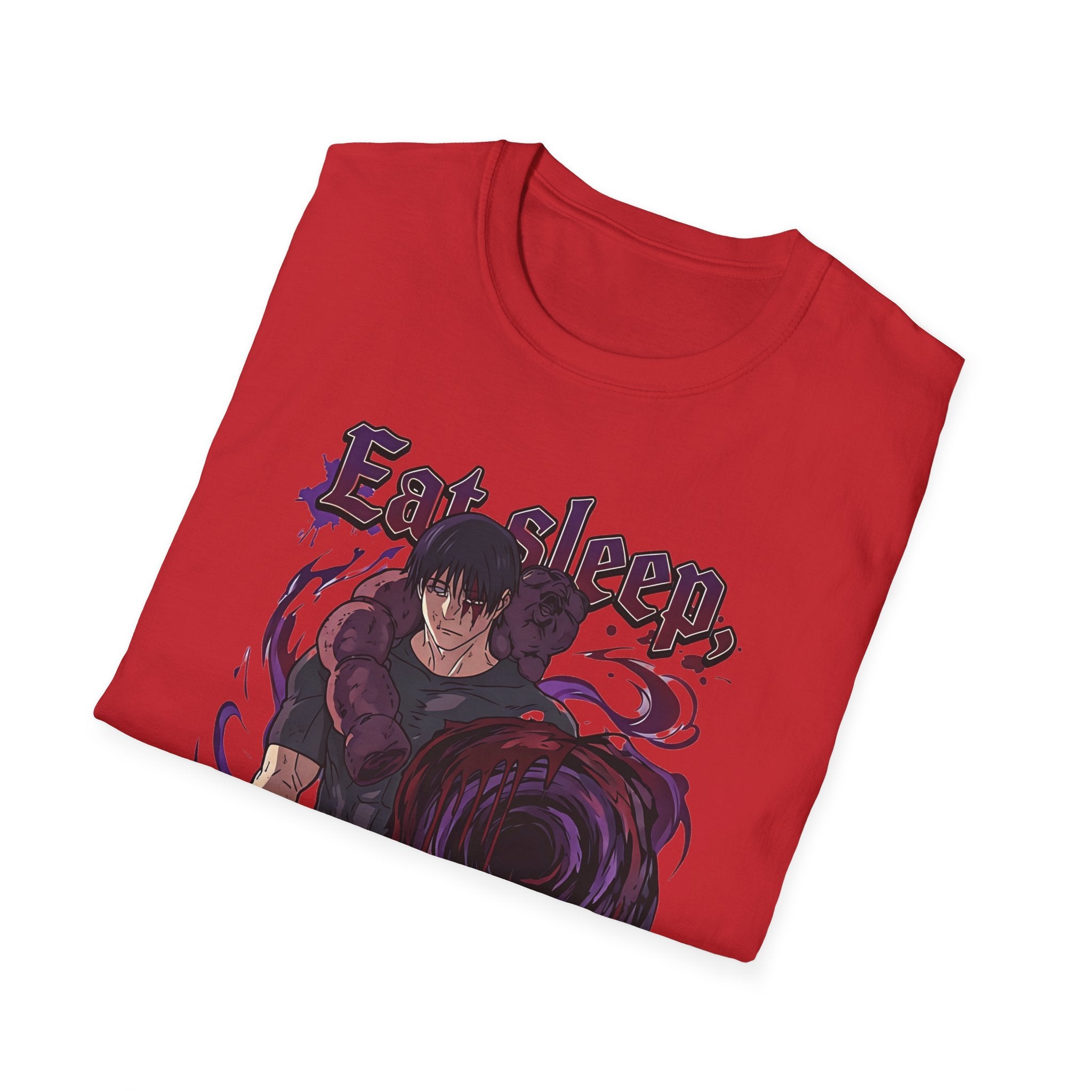 Eat Sleep, Get Purpled, Don’t Repeat – Anime Meme T-Shirt