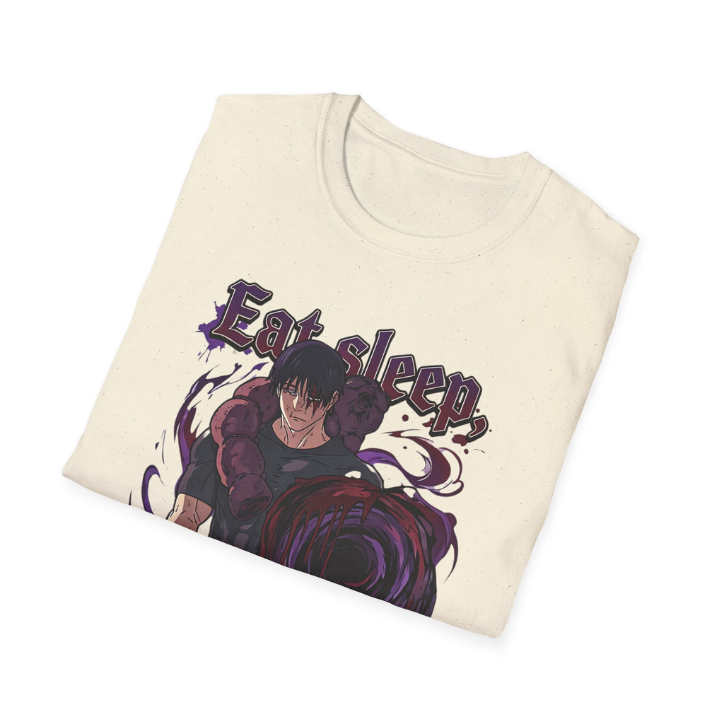 Eat Sleep, Get Purpled, Don’t Repeat – Anime Meme T-Shirt