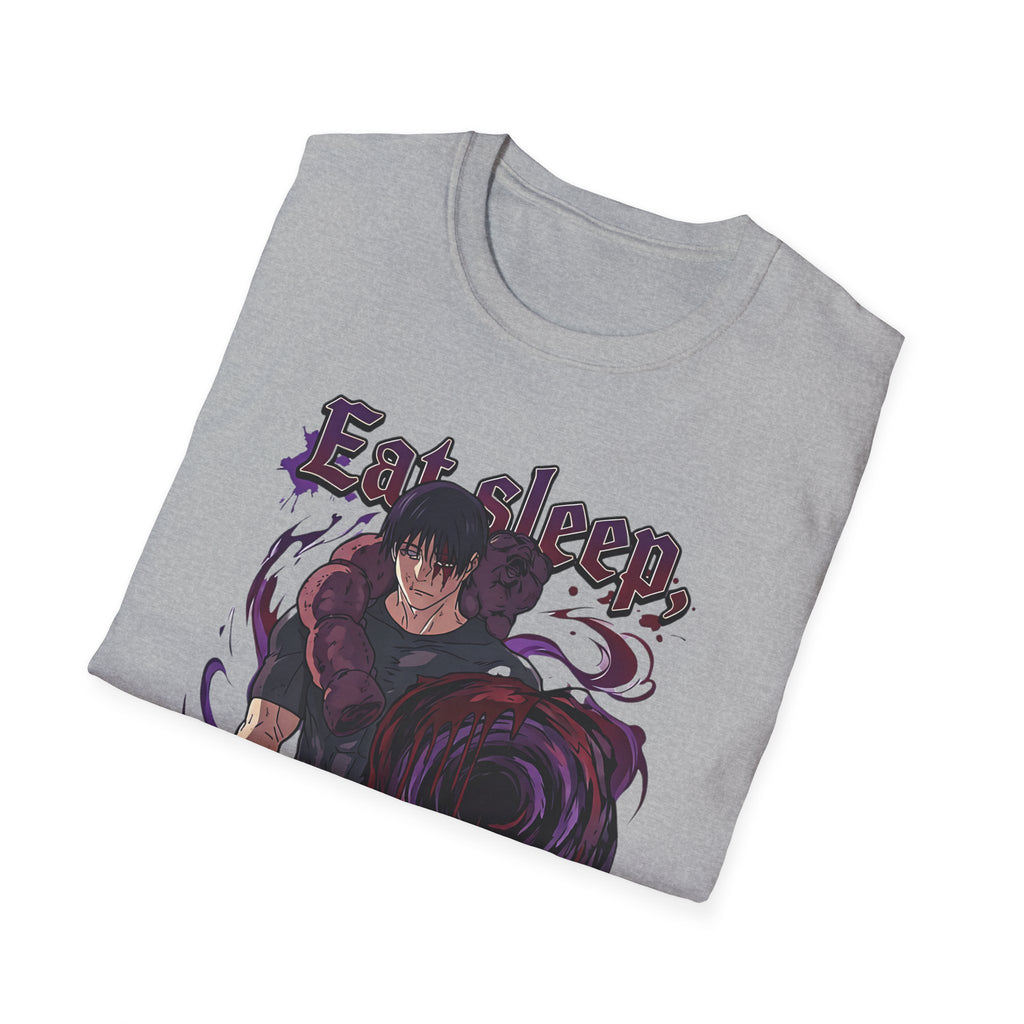 Eat Sleep, Get Purpled, Don’t Repeat – Anime Meme T-Shirt