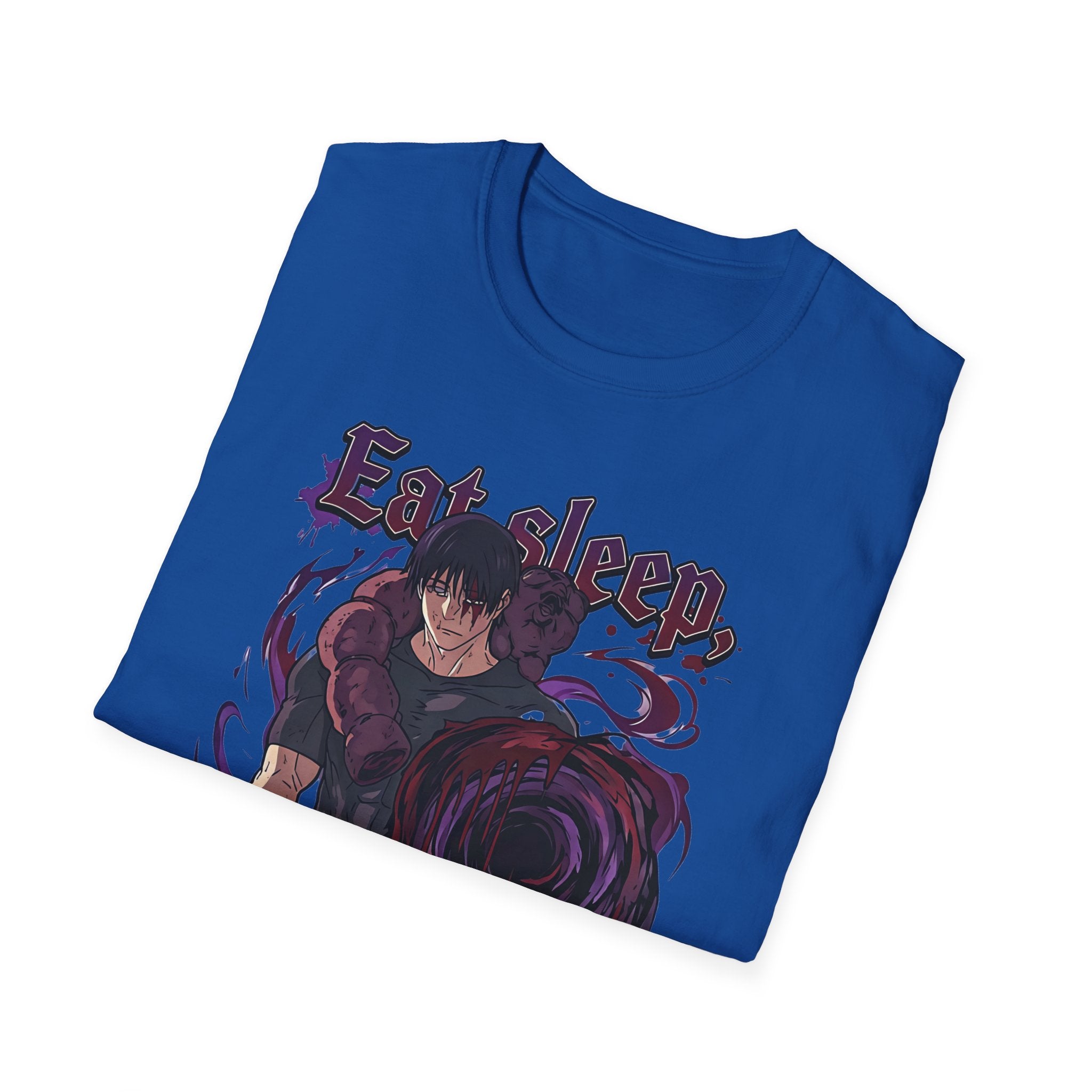 Eat Sleep, Get Purpled, Don’t Repeat – Anime Meme T-Shirt
