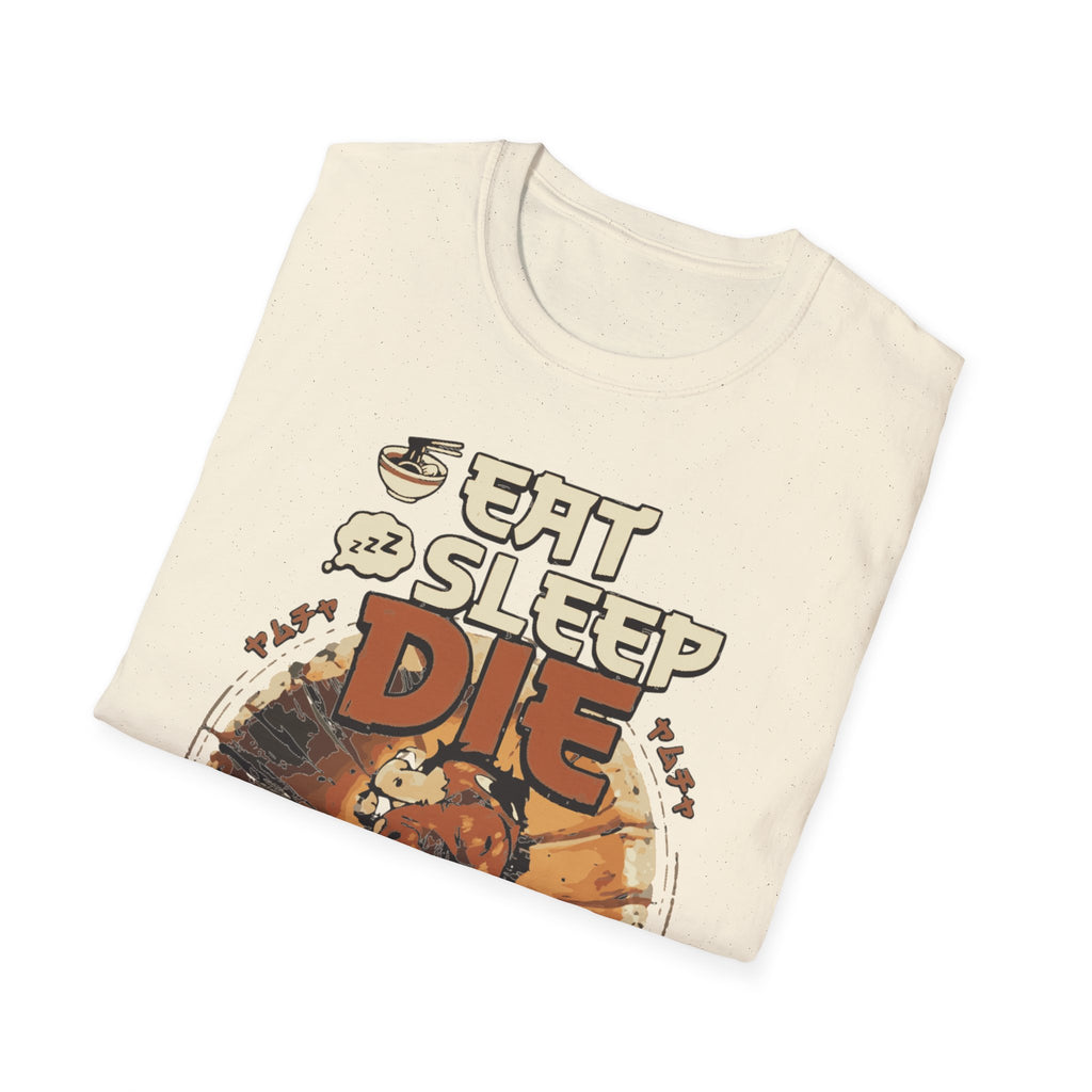 Eat Sleep Die Repeat – Anime Meme Gamer T-Shirt